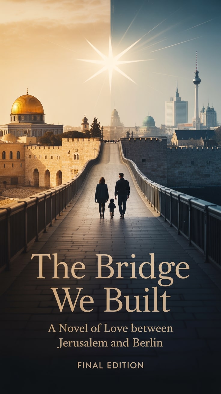 Cover for THE BRIDGE WE BUILT: A Novel Of Love Between Jerusalem And Berlin