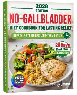 Cover for No-Gallbladder Diet Cookbook for Lasting Relief