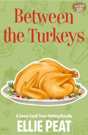 Cover for Between the Turkeys: A Sweet Small Town Holiday Novella