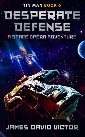 Cover for Desperate Defense