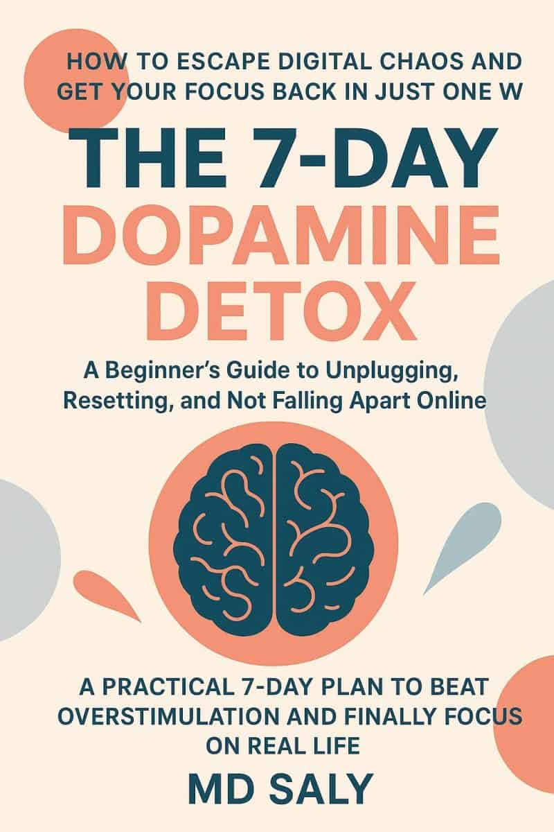 Cover for The 7-Day Dopamine Detox: A Beginner's Guide to Unplugging, Resetting, and Not Falling Apart Online