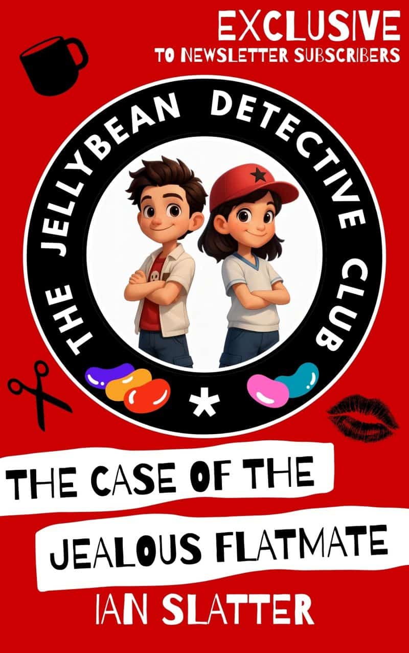 Cover for The Jellybean Detective Club - The Case of the Jealous Flatmate