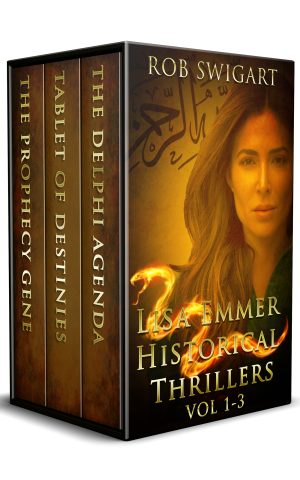 Cover for Lisa Emmer Historical Thrillers Vol. 1-3