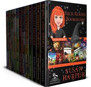 Cover for Back Room Bookstore Cozy Mystery Boxed Set