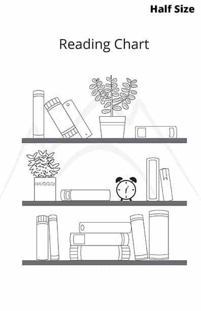 Printable Reading Journal | Multi-Size Book Tracker with Covers, Reviews, and Reading Goals - Image 3