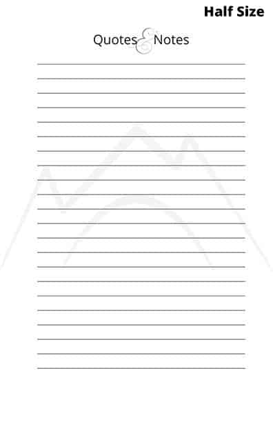 Printable Reading Journal | Multi-Size Book Tracker with Covers, Reviews, and Reading Goals - Image 5