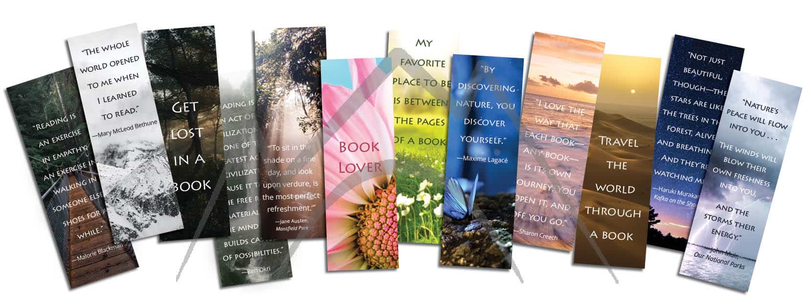 nature bookmarks